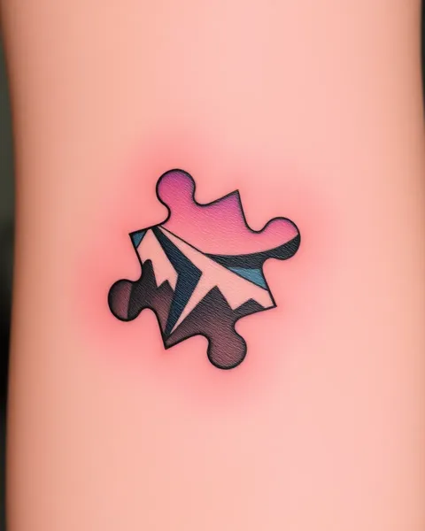 Signification et symbolisme du tatouage de pièce de puzzle expliqué