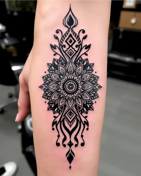 Signification et symbolisme du tatouage mandala dans la culture moderne