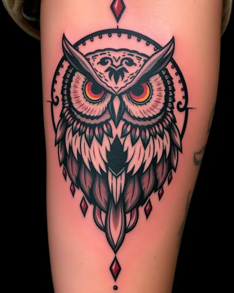 Signification spirituelle du tatouage de hibou