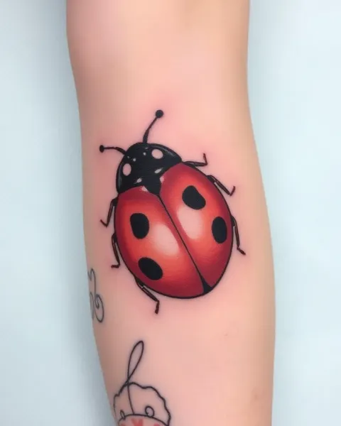 Signification spirituelle et énergie du tatouage de ladybug