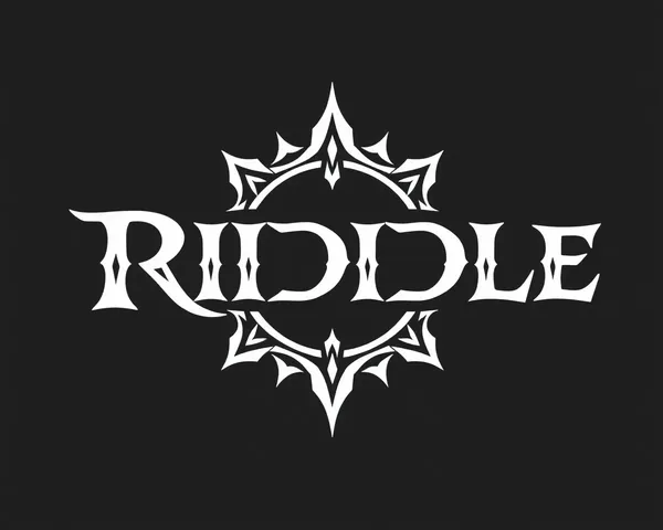 Solution de conception de logo de riddle en PNG