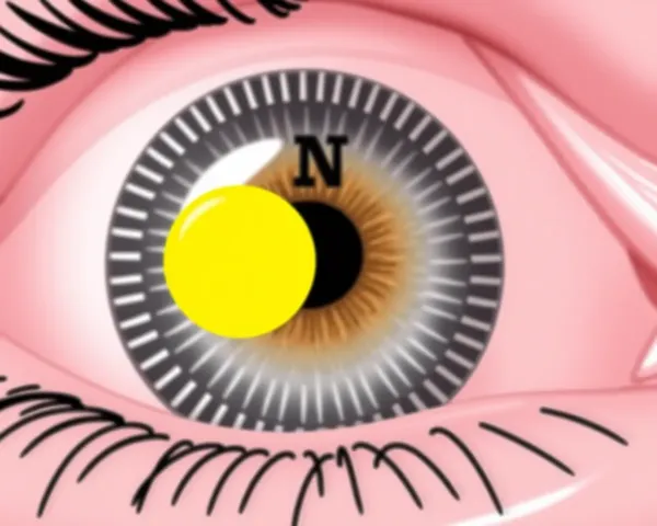 Sortie d'épreuve de vision oculaire au format PNG