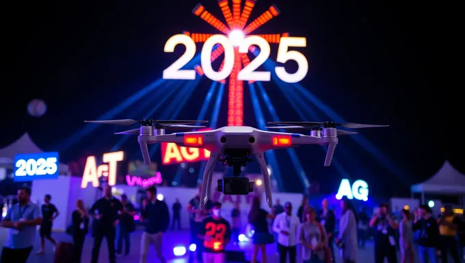 Sortie de drones AGT 2025 : Détails de la présentation de drones publiés