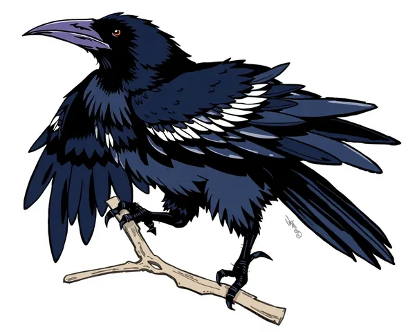 Specifications de fichier d'image PNG de raven