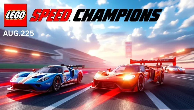 Speed Champions prévues pour août 2025 dévoilées