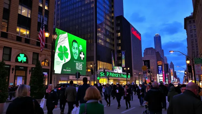 Spécialités alimentaires et boissons pour la Saint-Patrick de Chicago 2025