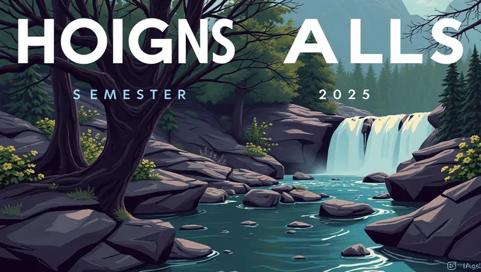 St Hogns Falls 2025 : vie étudiante du semestre