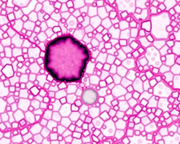 Structure de cellule épithéliale squameuse simple en PNG