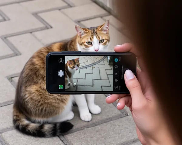 Studio de photographie féline prenant des photos de chats