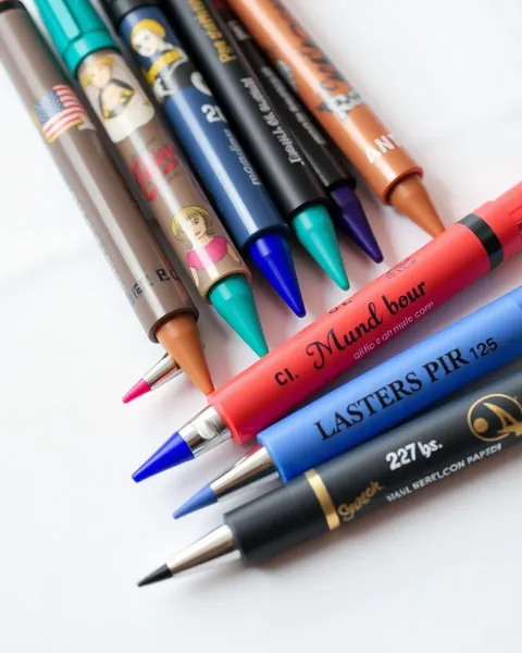 Stylos de tatouage pour les formes d'art corporel expressif