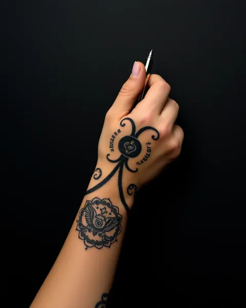 Stylus de tatouage : artistes de stylos de tatouage