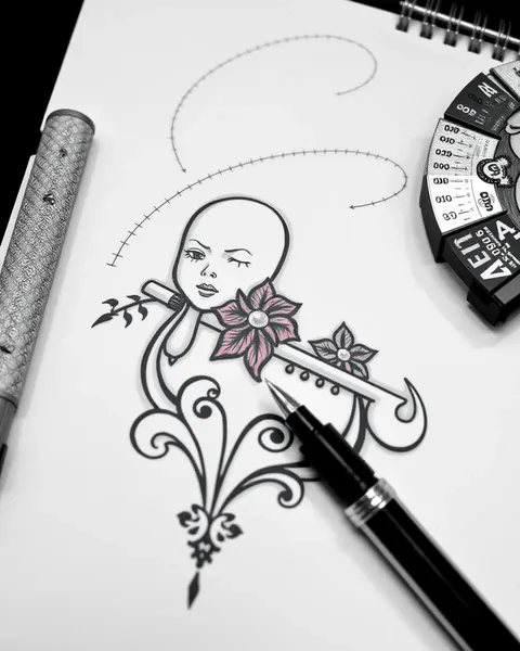 Stylus de tatouage : designers de conception de tatouage