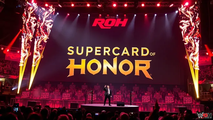 Supercard de l'honneur de Roh 2025 confirmée