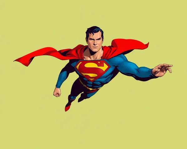 Superman PNG Graphic Discovered - Graphique PNG de Superman découvert