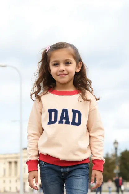 Sweatshirt pour Girl Dad : Un Cadeau Pratique