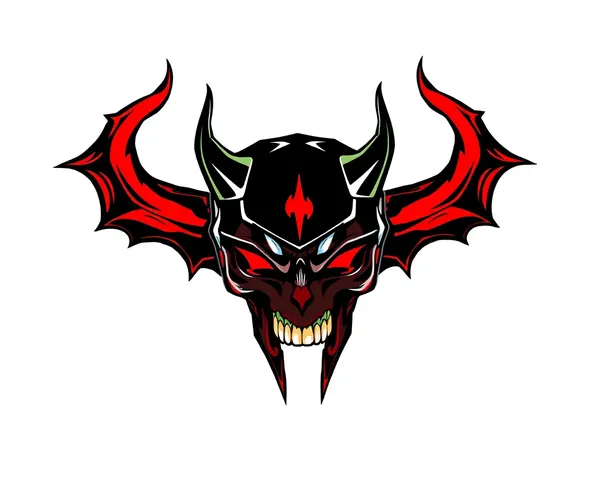 Symbole d'image PNG de Cornes du Diable