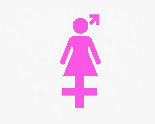 Symbole de femme rose PNG, image transparente trouvée