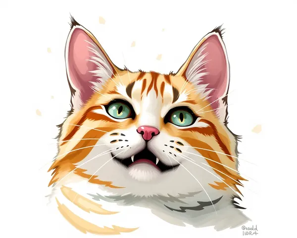 Symbole de oreilles de chat en format PNG graphique