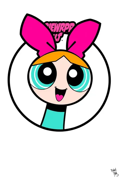 Symbole du logo classique des Powerpuff Girls