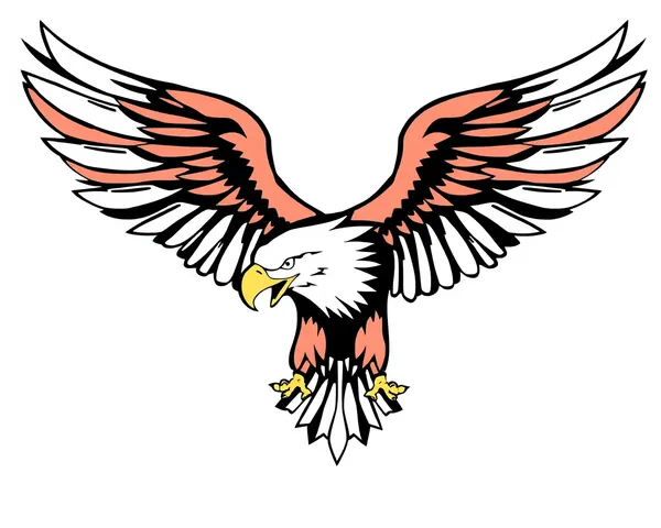 Symbole graphique transparent PNG d'aigle