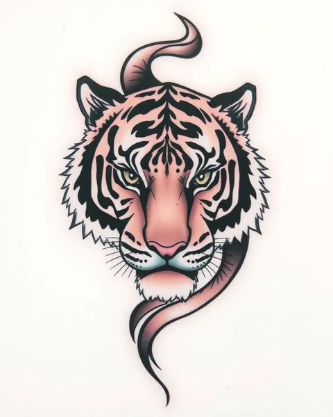 Symbolisme derrière le tatouage de tigre et son signification