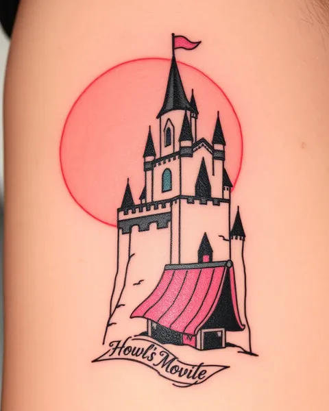 Symbolisme du tatouage du château en mouvement de Howl