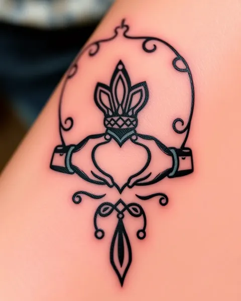 Symbolisme et signification spirituelle du tatouage Claddagh