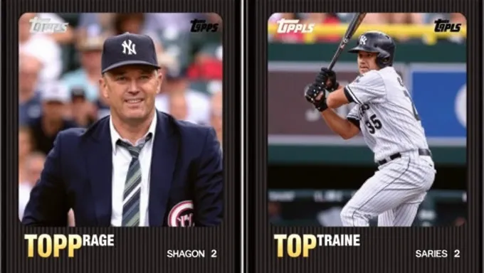 Série Topps 2 2025 de cartes de baseball sorties