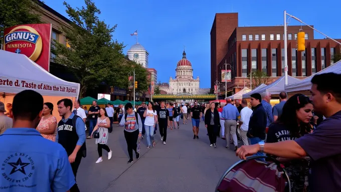 Taste of Minnesota 2025 : paradis culinaire en cours de création