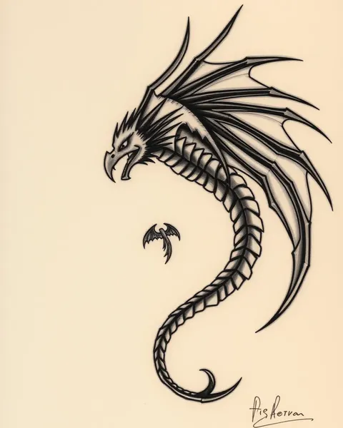 Tatouage Dragonhawk : symbole de créativité et d'inspiration