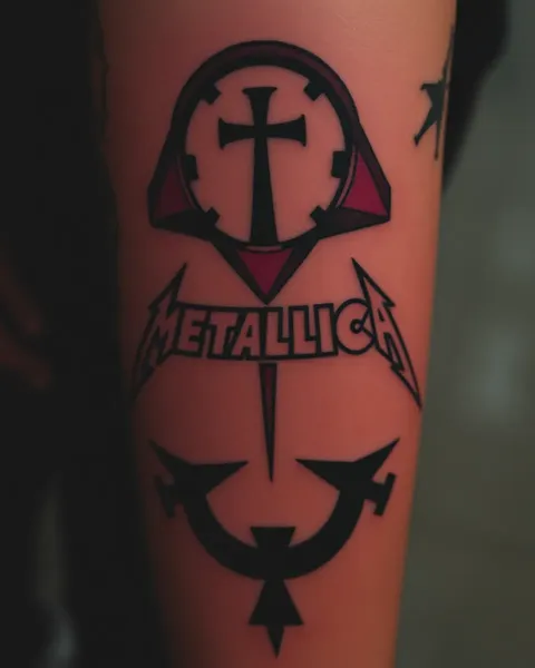 Tatouage Metallica : Inspiration Musicale Permanent