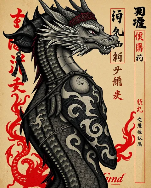 Tatouage de Dragon Xumo Girl : Signification Culturelle Révélée