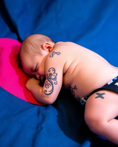 Tatouage de bébé pleurnichard : un appel à l'attention ou à l'empathie