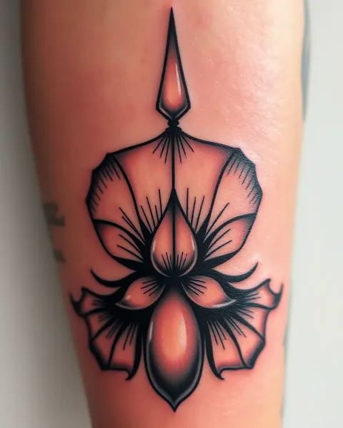 Tatouage de la Perle : Conception Belle sur le Corps Humain