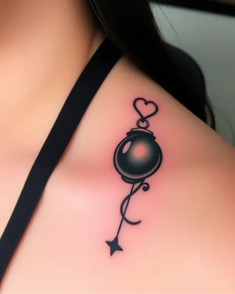 Tatouage de perle noire : expression artistique de soi