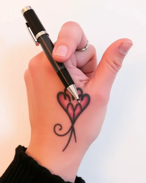 Tatouage de stylo : une forme permanente d'expression personnelle