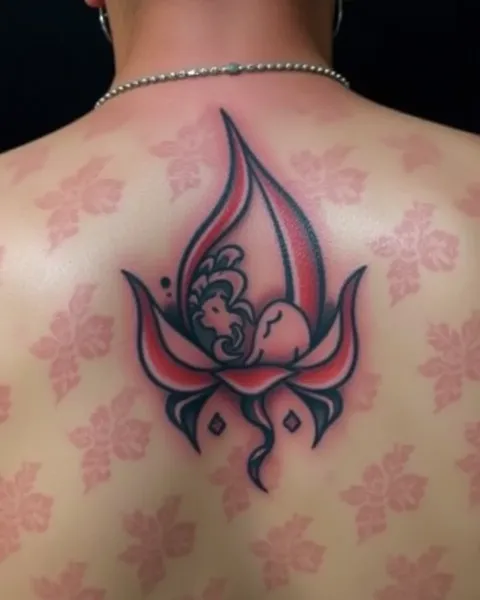 Tatouage sur le cul : choix inhabituel de placement de tatouage