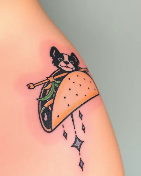 Tatouage taco : un art corporel délicieux et thématique