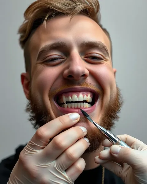 Tatouage vs denture : conflit oral inhabituel