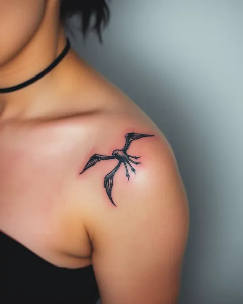 Tatouage à l'encre blanche guérit soyeux