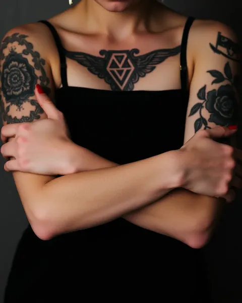 Tatouages d'anxiété : une forme unique d'expression de soi