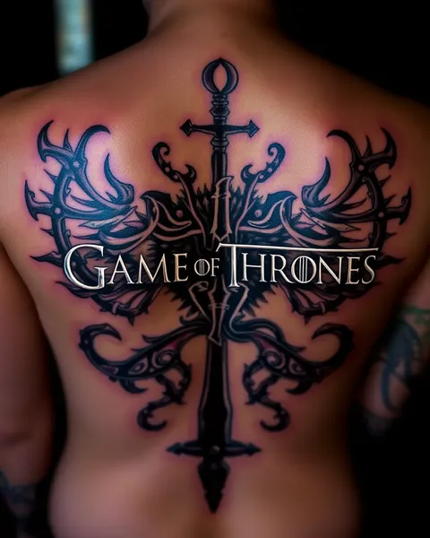 Tatouages de Game of Thrones : conceptions uniques inspirées de la série