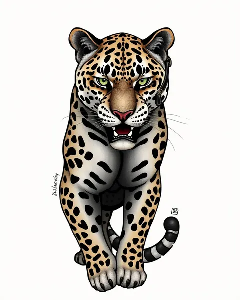 Tatouages de Jaguars : Symboles Exotiques et Puissants