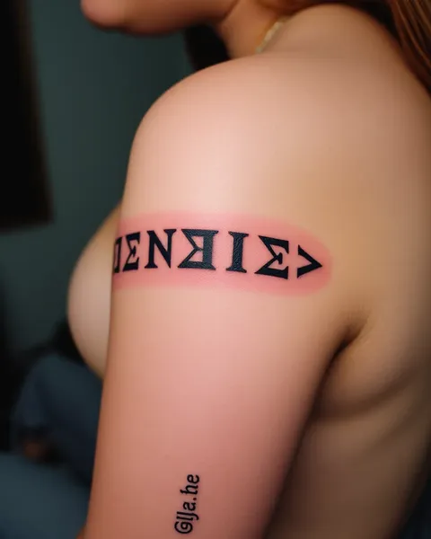 Tatouages de Mots Grecs : Marque Permanente d'Héritage Culturel