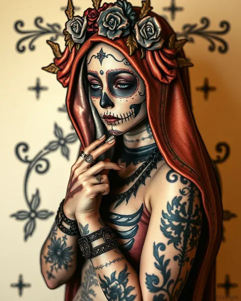 Tatouages de Santa Muerte : signification culturelle