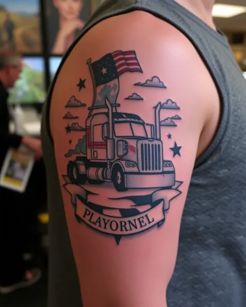 Tatouages de camionneur : un moyen de raconter leur histoire à travers l'art