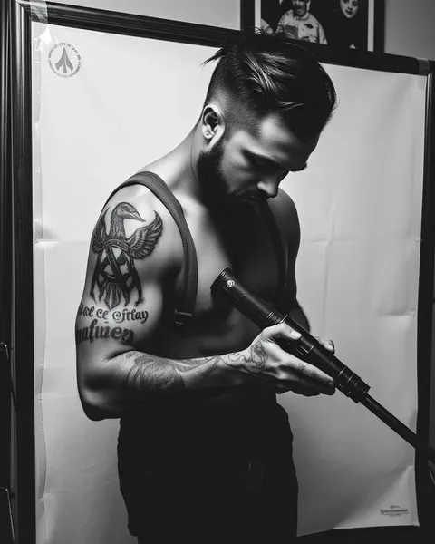 Tatouages de chasse pour les hommes : symboles masculins et puissants