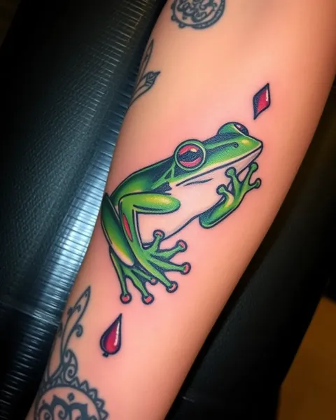 Tatouages de grenouille : un choix unique et audacieux