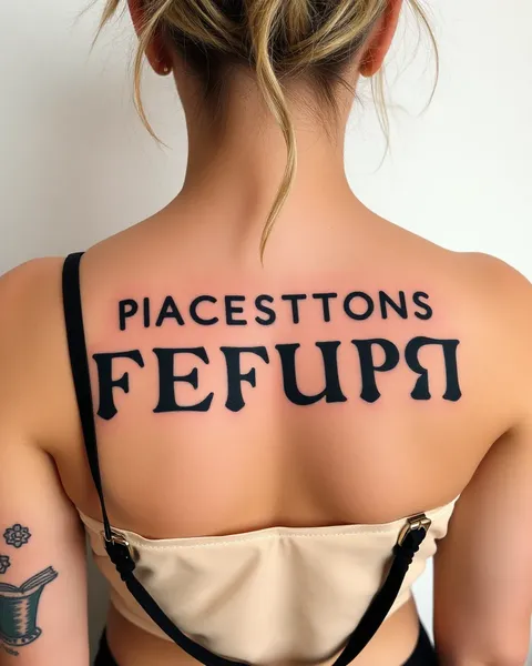 Tatouages de mots grecs : symbolisant la force et la résilience