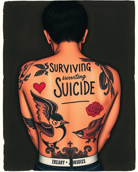 Tatouages de survie du suicide : douleur émotionnelle révélée